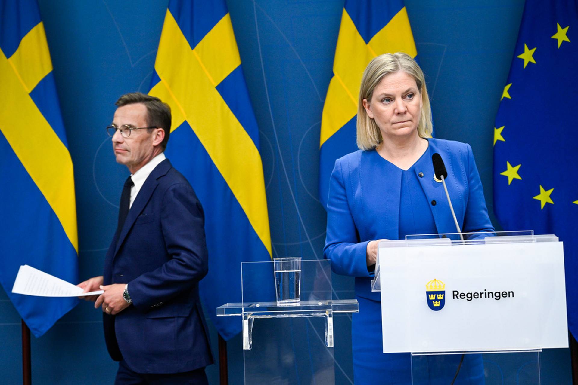 Done: Sweden seeks NATO membership: “Leaving an era”