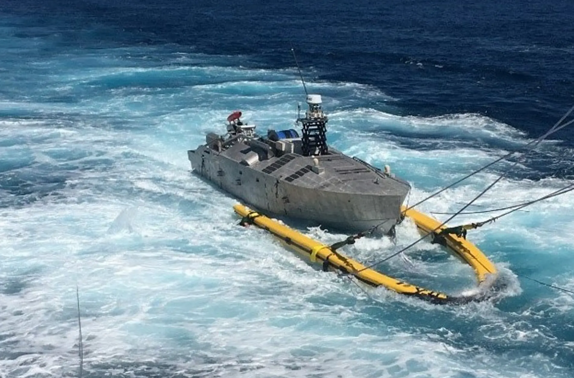 The US Navy has received its first robotic boat